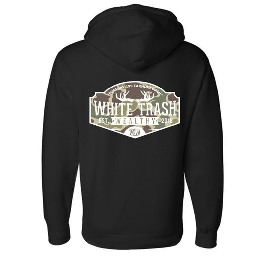 Black and Camo Hoodie